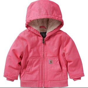 Carhartt Fuchsia Hooded Jacket
